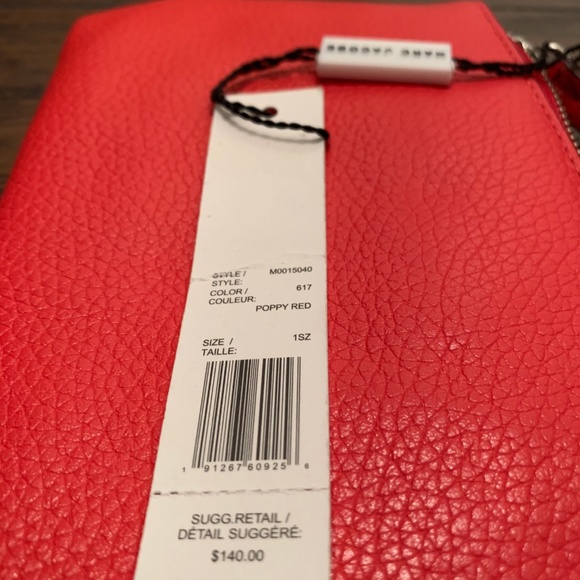 Marc Jacobs Red Women's Wallet - Picture 2 of 4